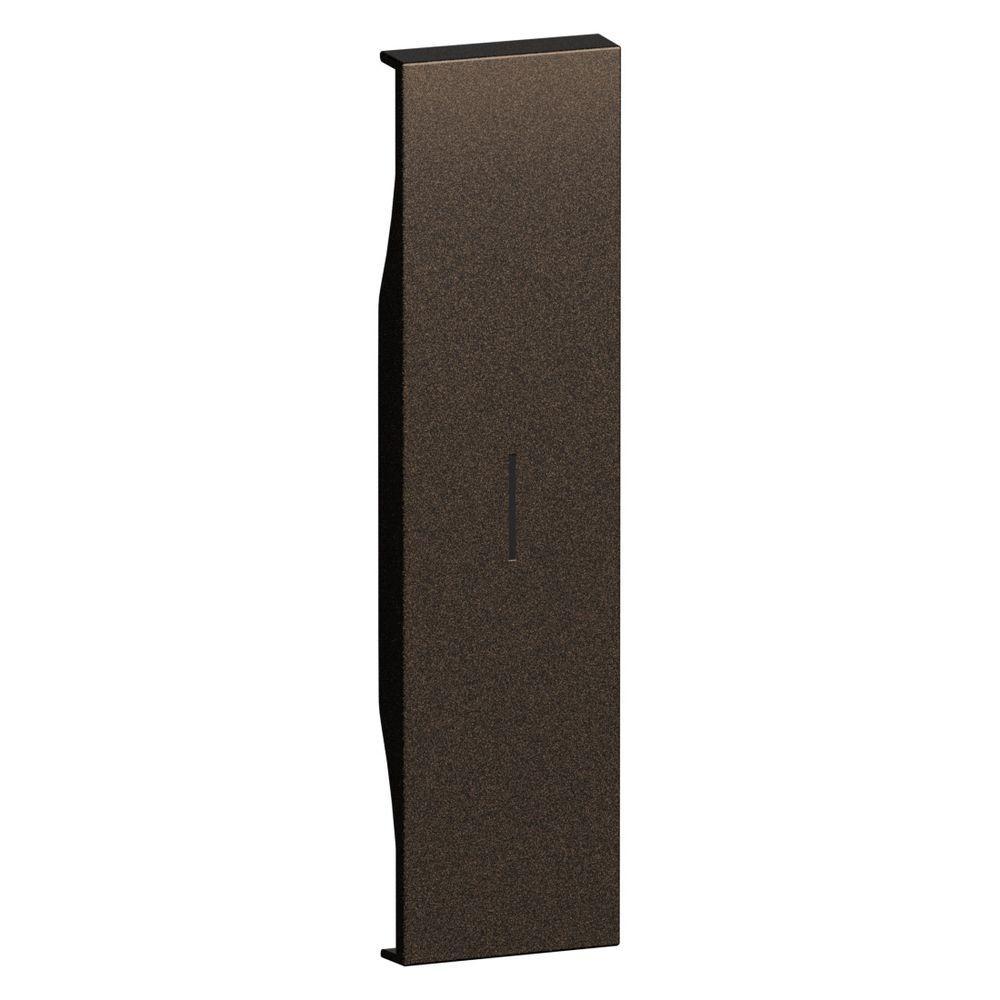 cover illuminabile 1 modulo bronze bticino living now