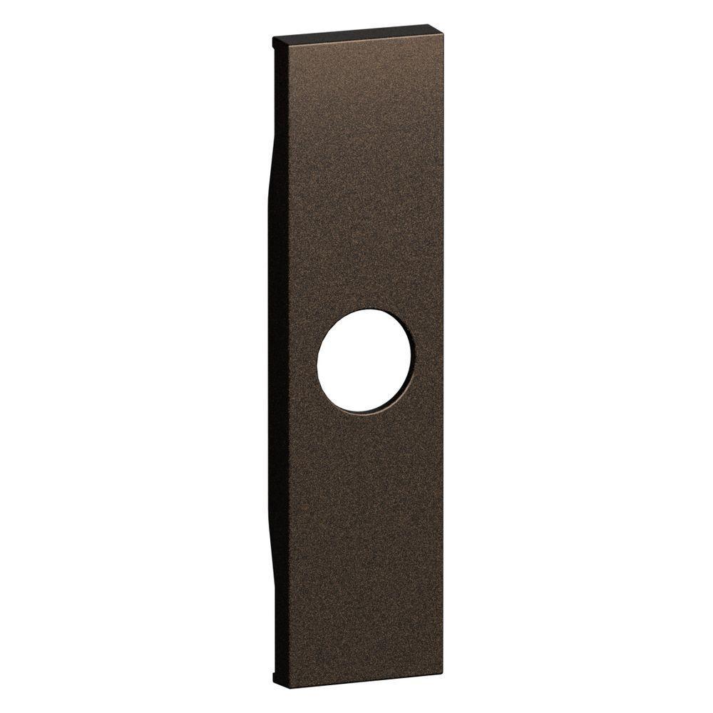cover bronze 1 modulo per presa tv living now bticino con foro