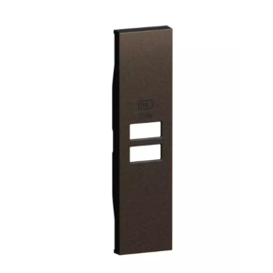 Cover bronzo caricatore doppia usb 1 modulo  living now - kb13c