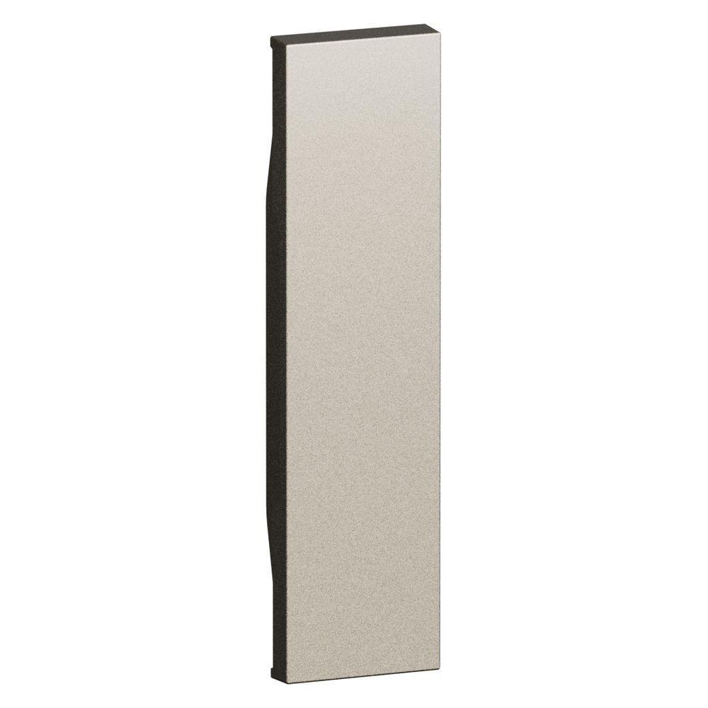Cover 1 modulo champagne BTicino Living Now vista frontale