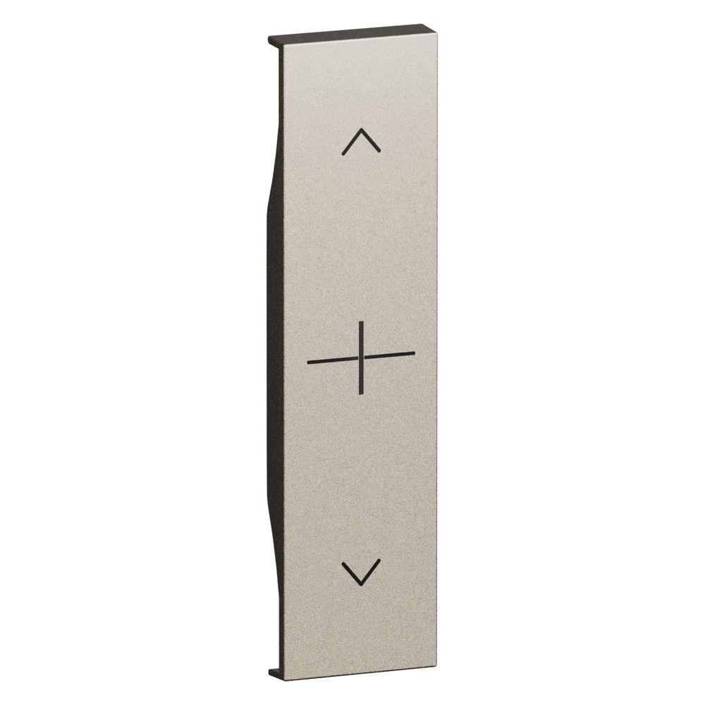 cover bticino living now champagne 1 modulo per comando tapparella con simboli su giu