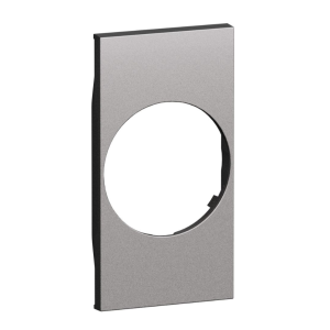 Cover presa standard tedesco 2 moduli steel living now  - ks04