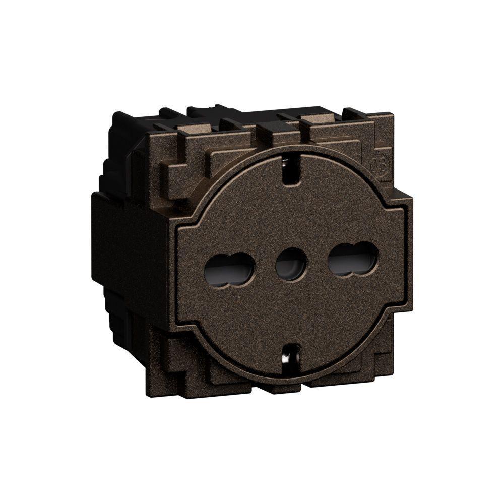 presa flat bticino living now p40 2p t 16a bronze 2 moduli presa flat bticino living now p40 2p t 16a bronze 2 moduli