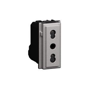 Presa 2p t 16a 250v 2 moduli  living now ks4180