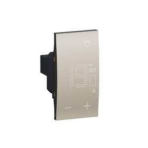 Termostato ambiente elettronico 230v 2 moduli  - kc4441