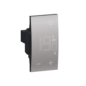Termostato ambiente elettronico 230v 2 moduli living now  - ks4441