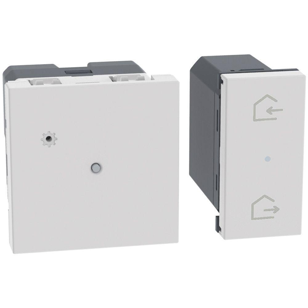 gateway domotica bticino matixgo 2 moduli bianco con comando scenario wireless