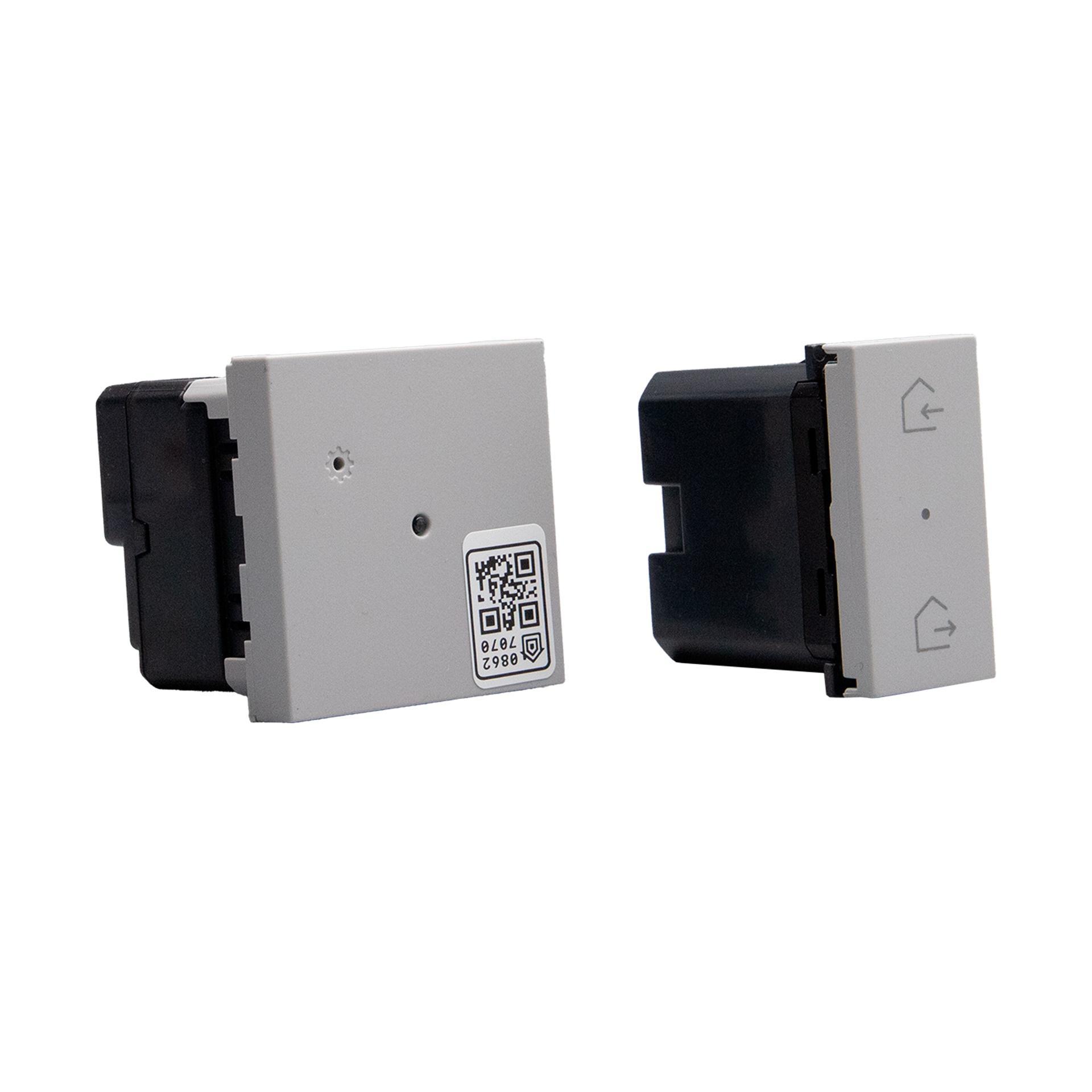 gateway bticino matixgo 2 moduli grigio con comando scenario wireless