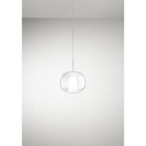 Sospensione vetro borosilicato trasparente 28 cm  8252 tr