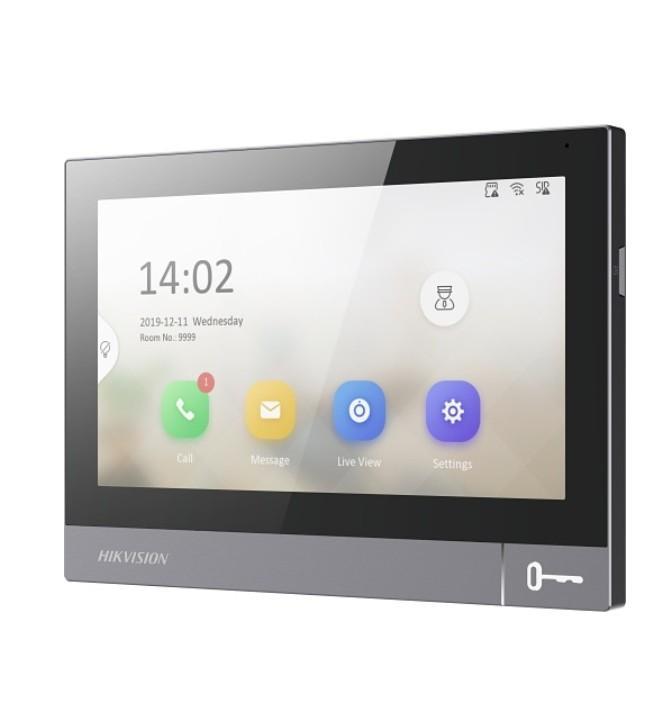 monitor videocitofono ip hikvision postazione da interno con display