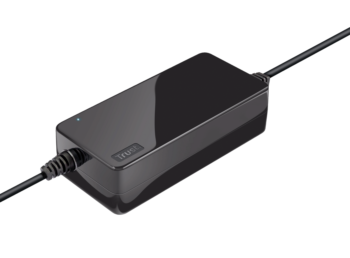 alimentatore caricabatterie universale trust primo 70w per laptop nero
