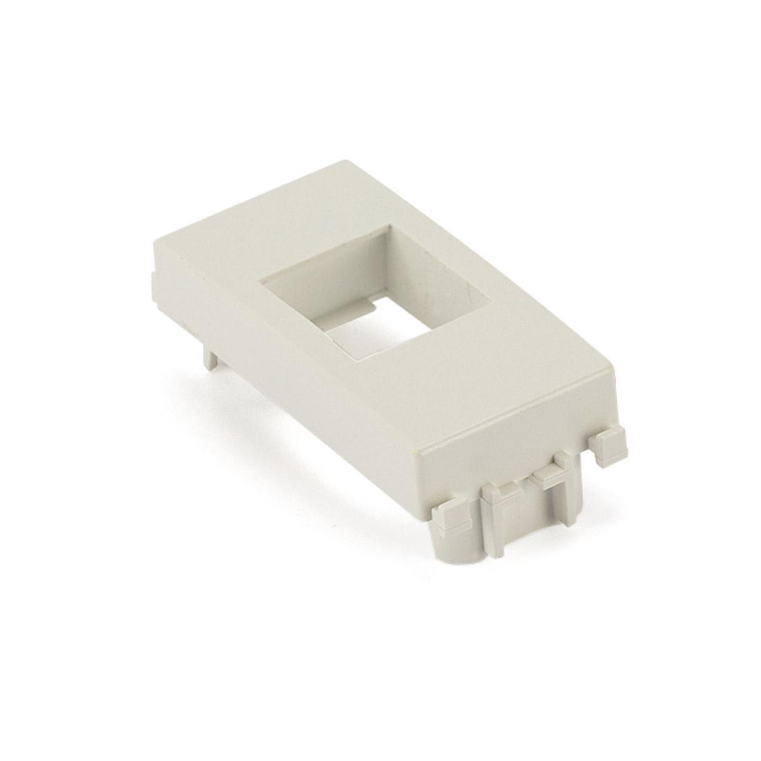 adattatore keystone rj45 bianco compatibile vimar arke fracarro