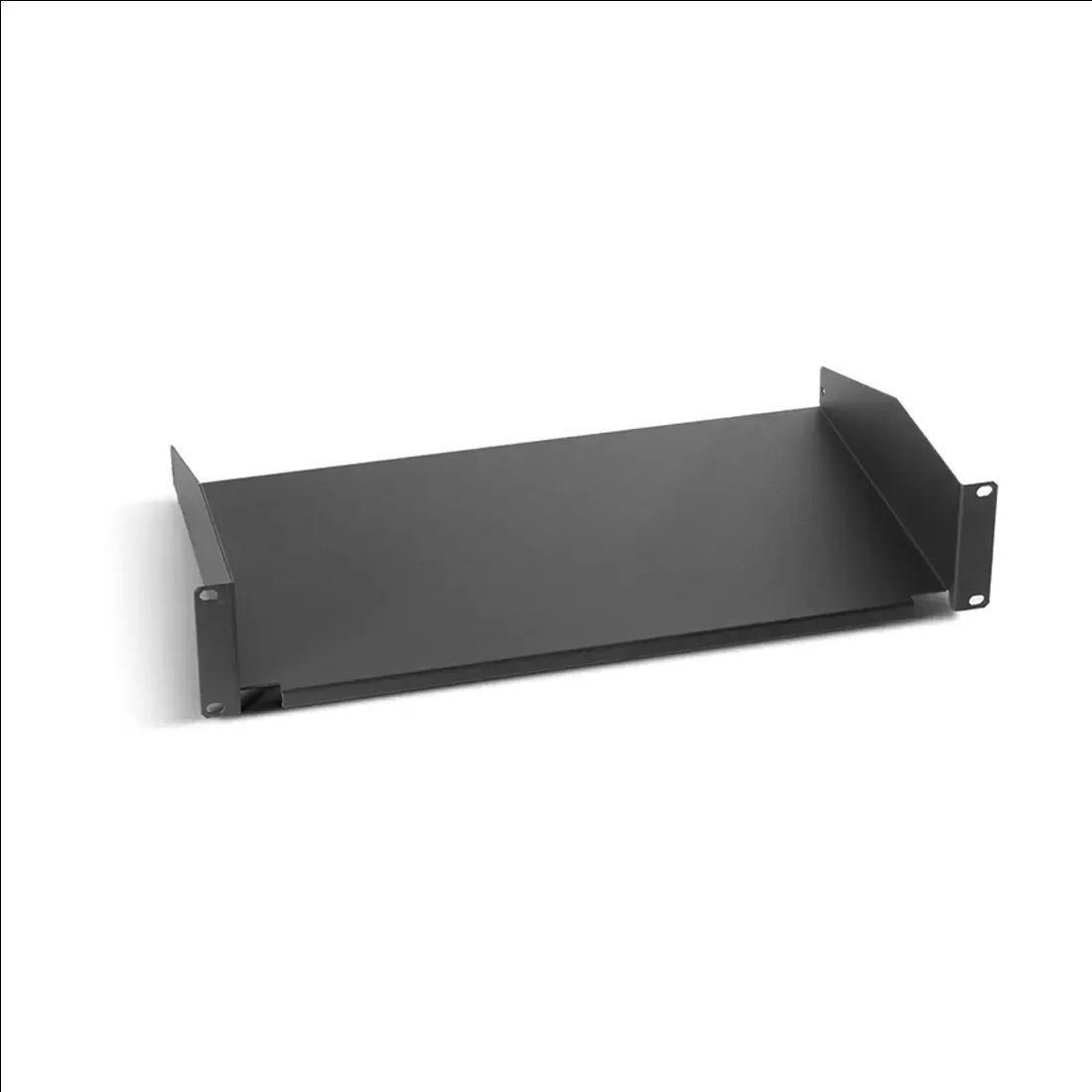 ripiano fisso a sbalzo per rack 19 profondita 350 mm nero