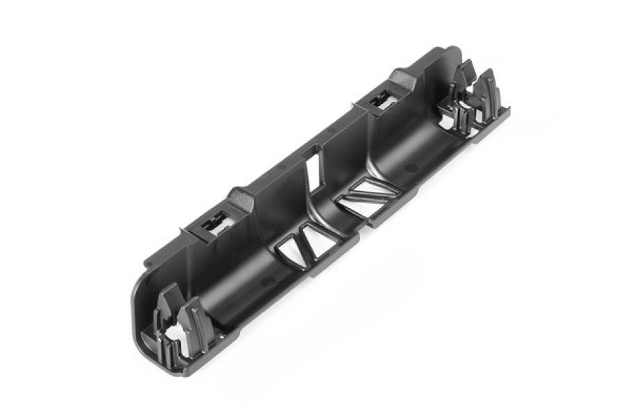 clip edgeclip laterale per connettori solari mc4 in nylon nero