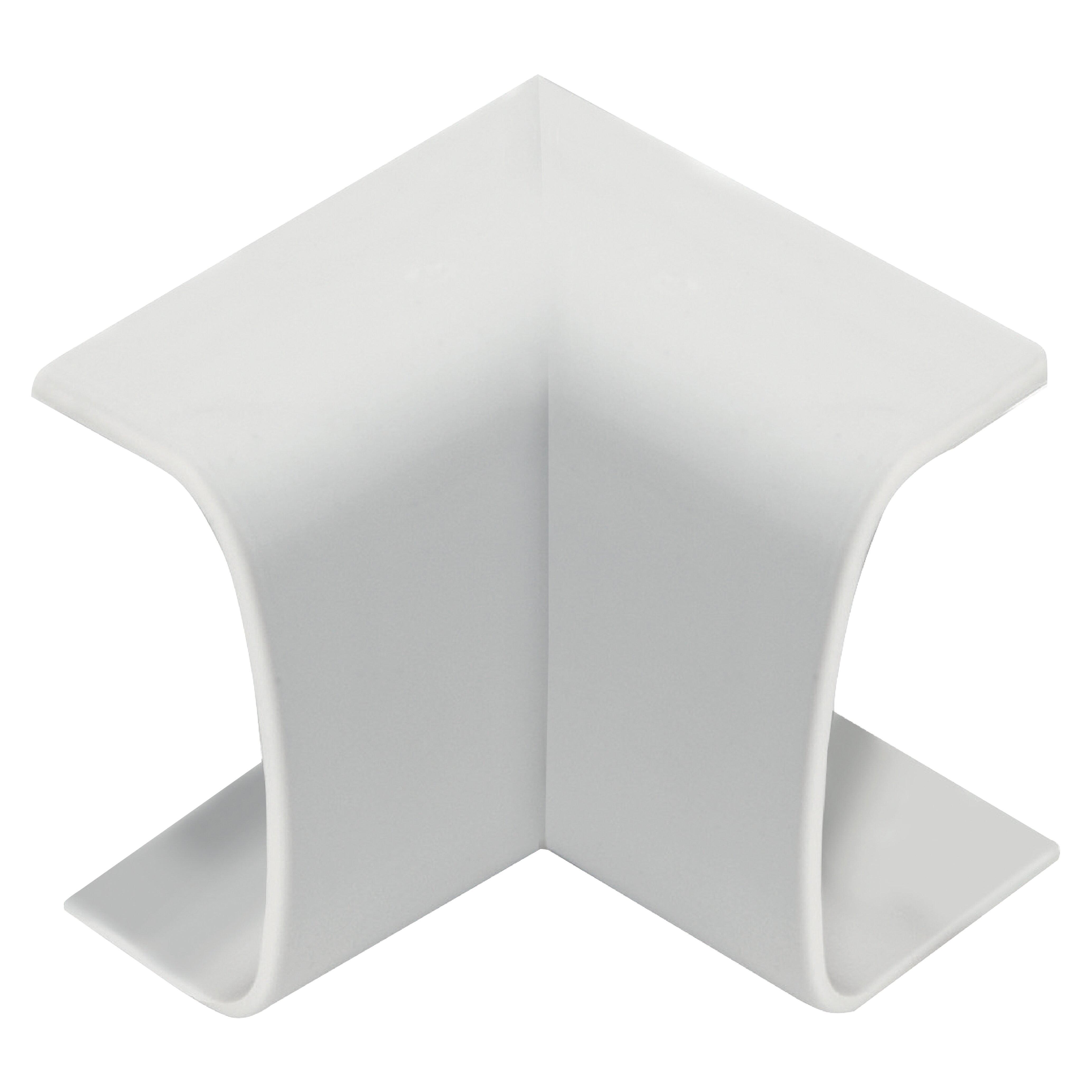 Angolo interno per minicanale 22x13 bianco Elettrocanali