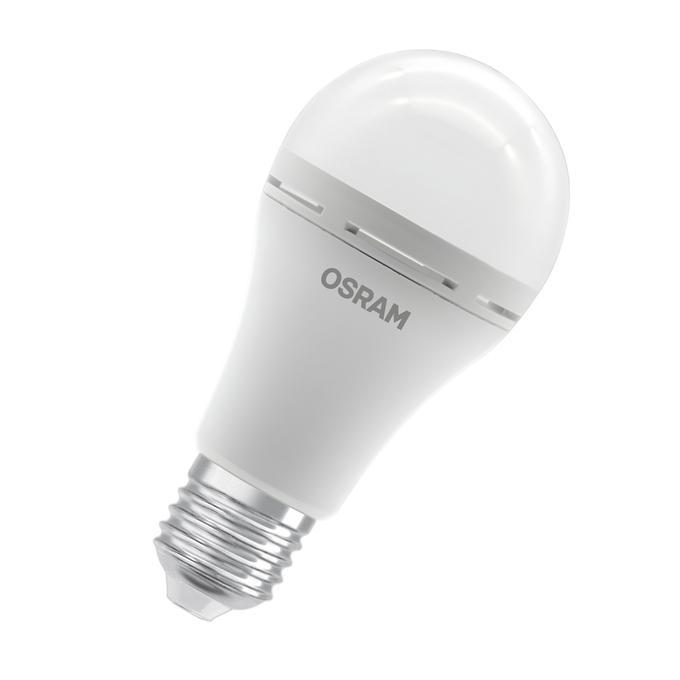 lampadina led ricaricabile e27 8w bianco caldo 2700k