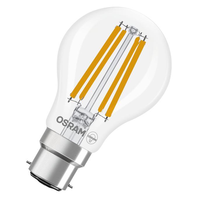 confezione e lampadina led filamento b22d 11w 1521 lm bianco freddo 4000k