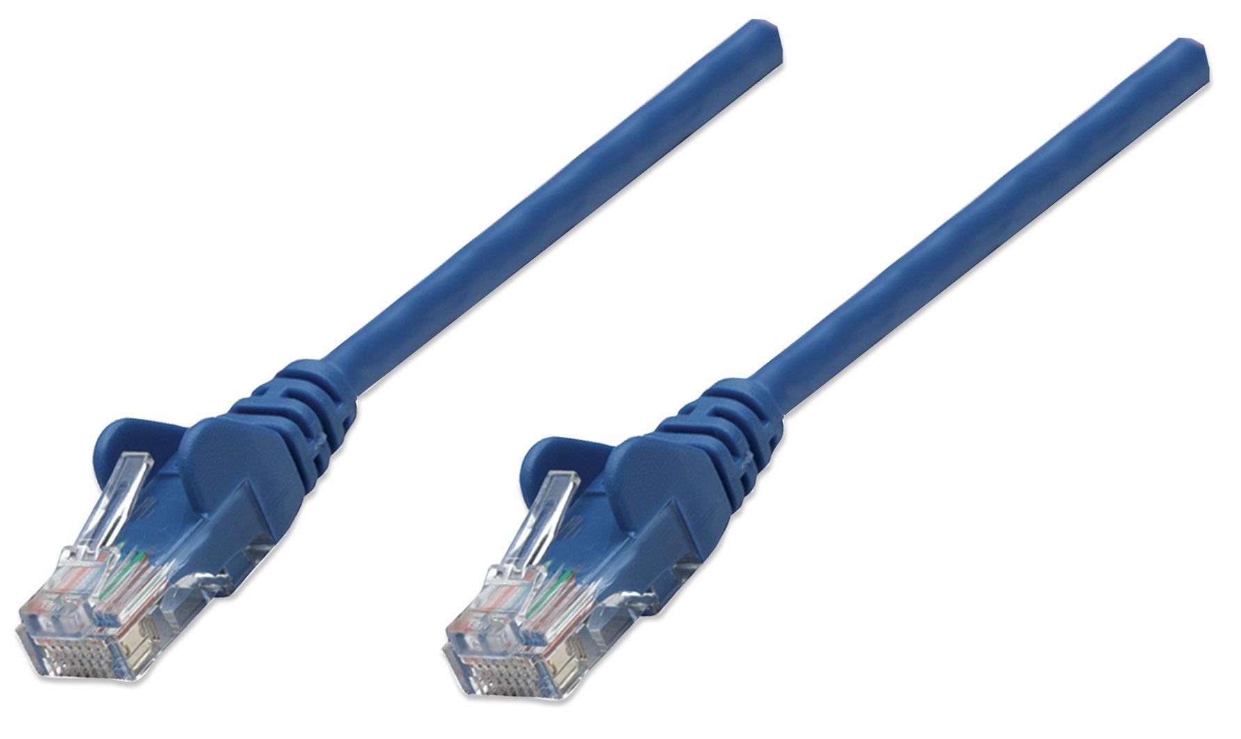 cavo rete utp cat 6 blu 30 cm connettori rj45