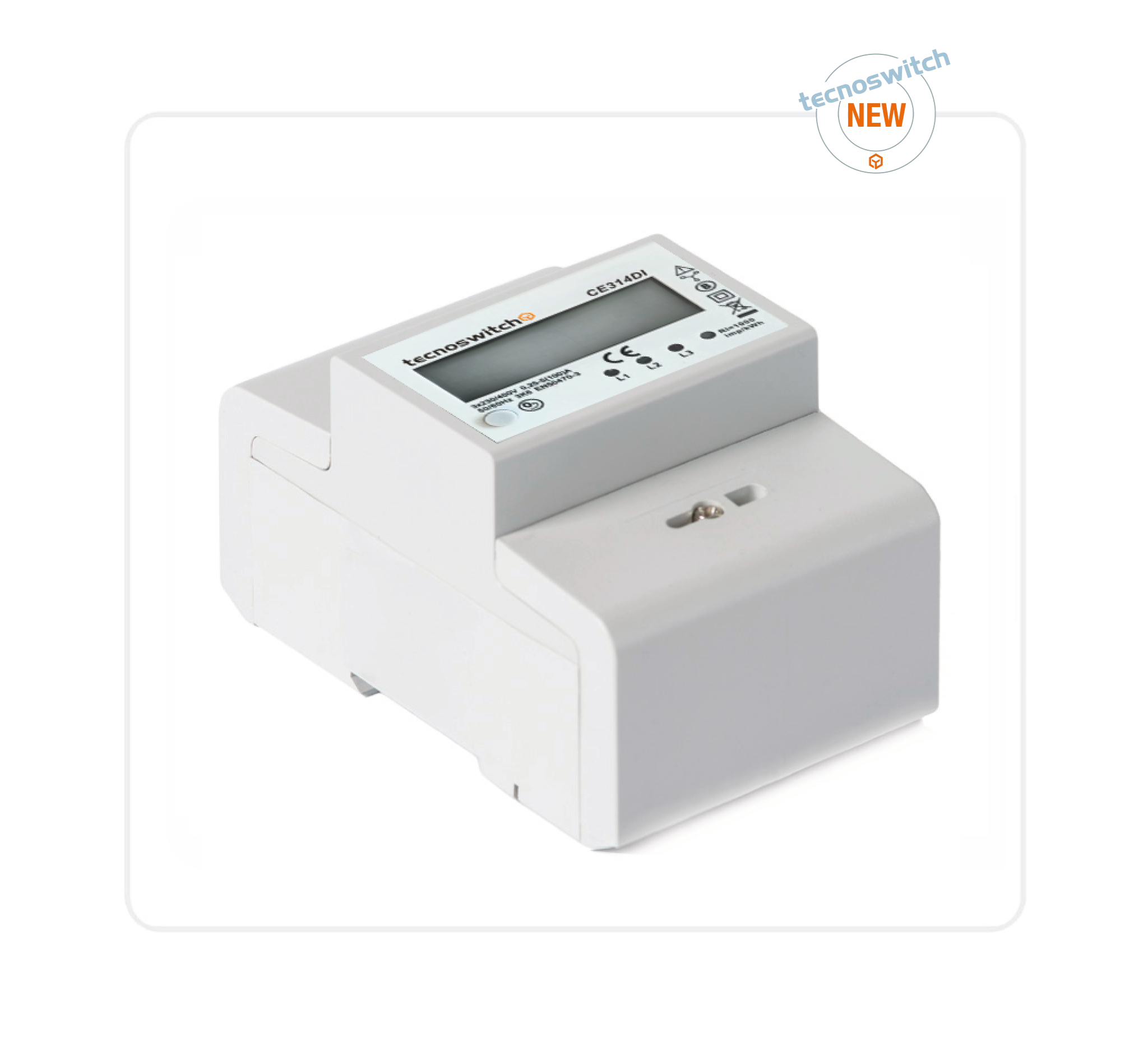 contatore elettronico trifase digitale tecno switch ce314di contatore elettronico trifase digitale tecno switch ce314di su guida din