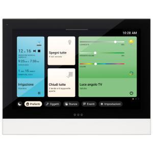 Supervisore touch ip poe 7" bianco  - 01423.b