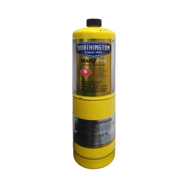 cartuccia gas mapp pro 450g orbis cilindro giallo