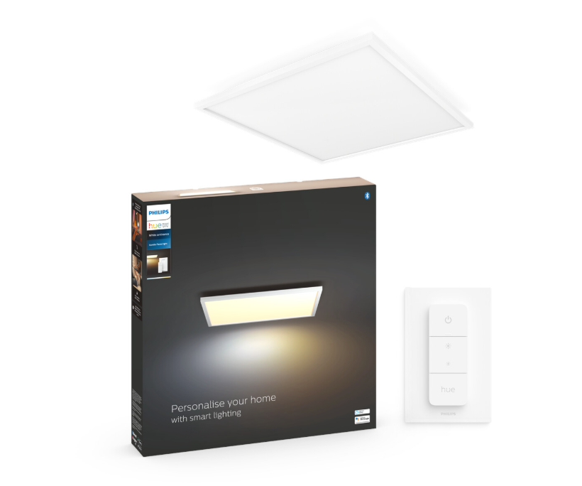 pannello led smart 60 cm philips hue con dimmer pannello led smart quadrato 60 cm philips hue con dimmer