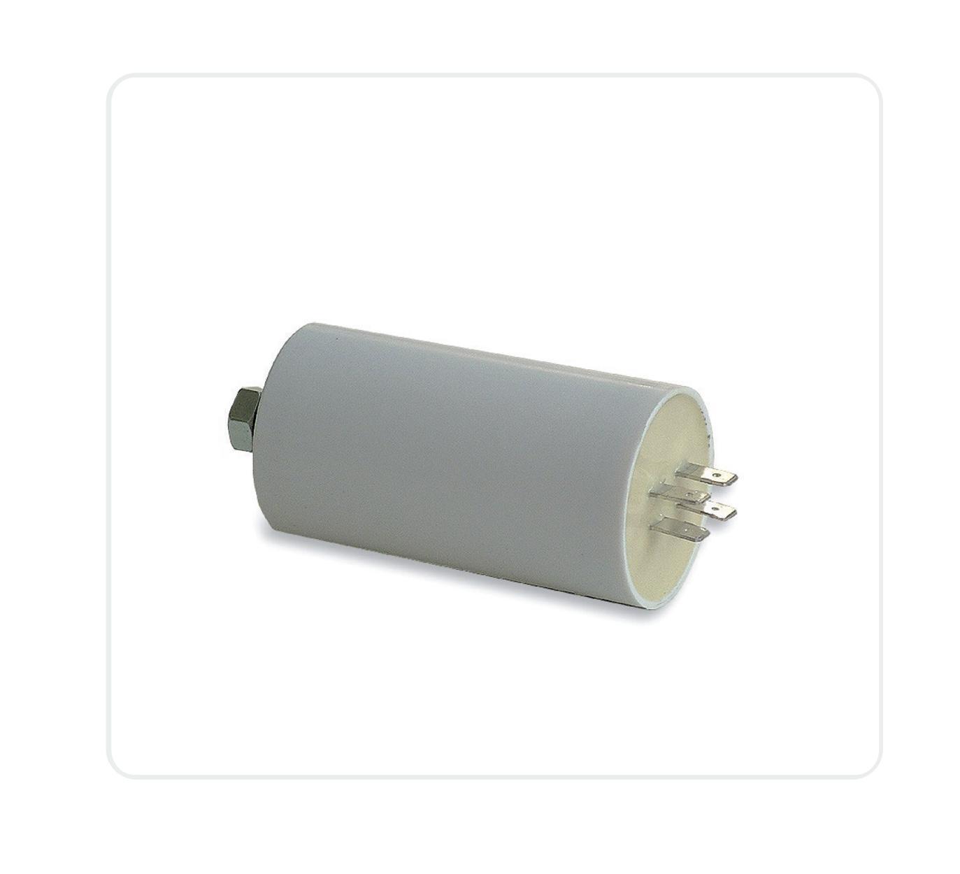 condensatore di rifasamento per motore 16uf 450vac tecnoswitch con faston 63