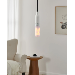 Lampadina effetto candela led e27 3w 1600k 14 cm  - 110165