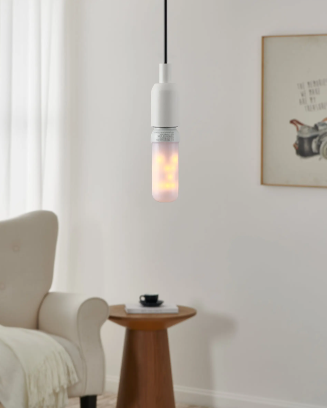 lampadina led e27 effetto fiamma eglo 1600k in sospensione