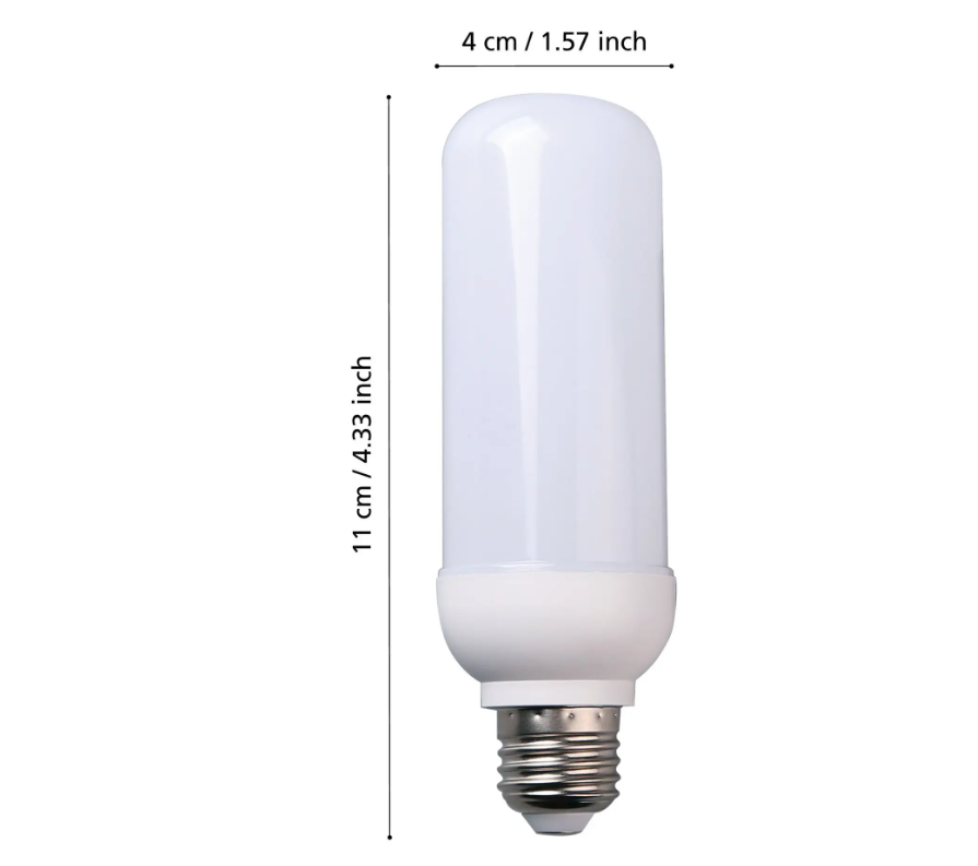lampadina led e27 t40 14 cm diametro 4 cm eglo