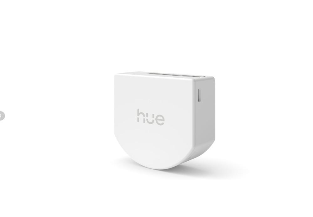 modulo rele cablato philips hue bianco vista frontale