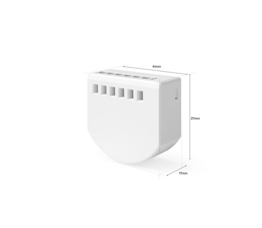 modulo rele cablato philips hue vista frontale colore bianco
