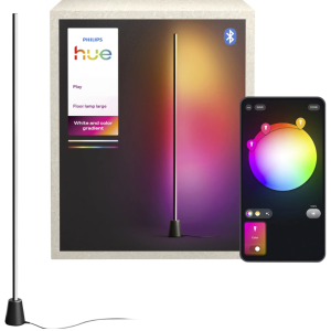 Lampada da terra intelligente led 135cm rgbicw compatibile con app philips hue- 14497300