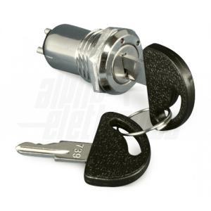 Deviatore a chiave 1p - on/on  - 360-140