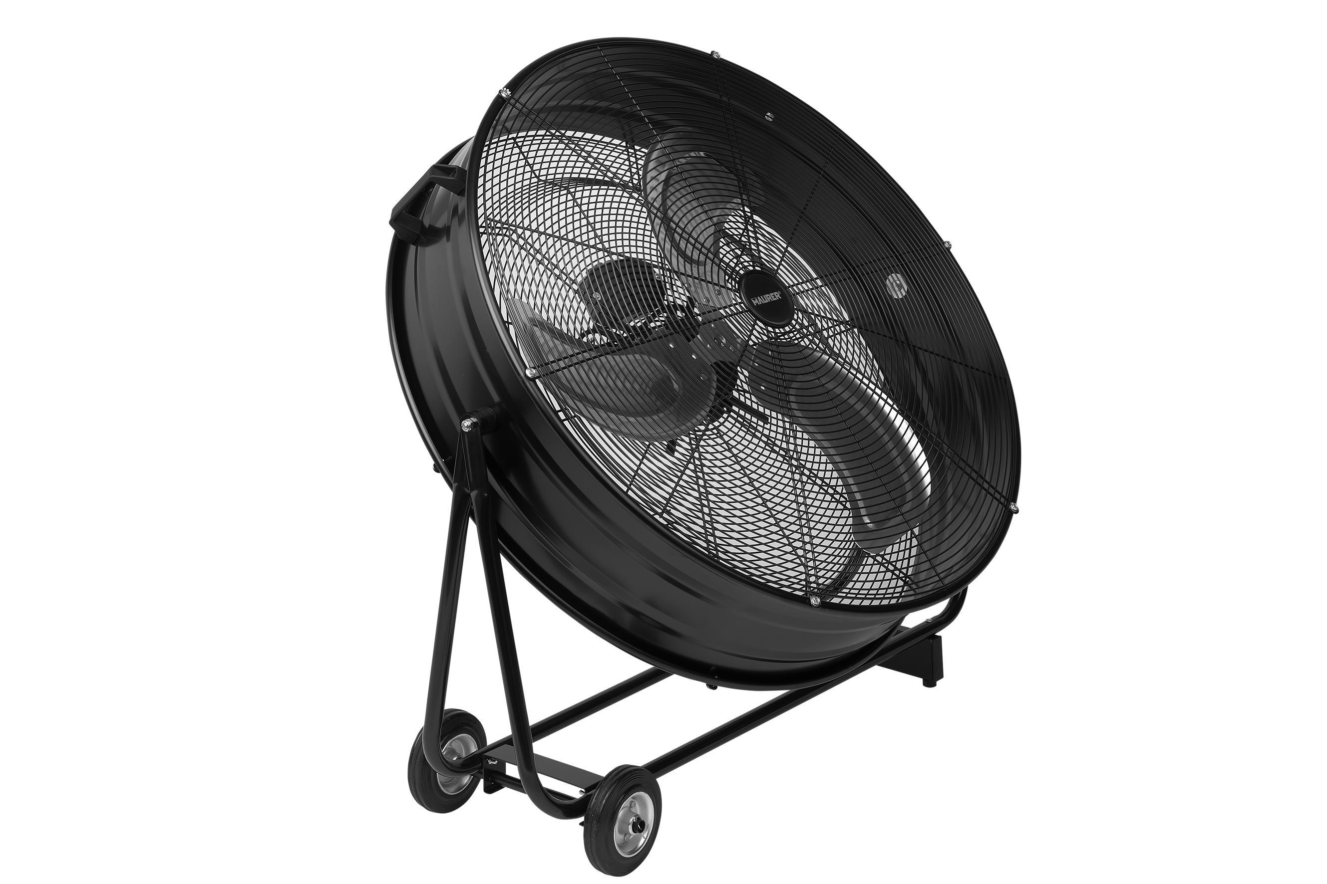 ventilatore a tamburo carrellato maurer 3 velocita ventilatore a tamburo carrellato maurer inclinabile con ruote e griglia