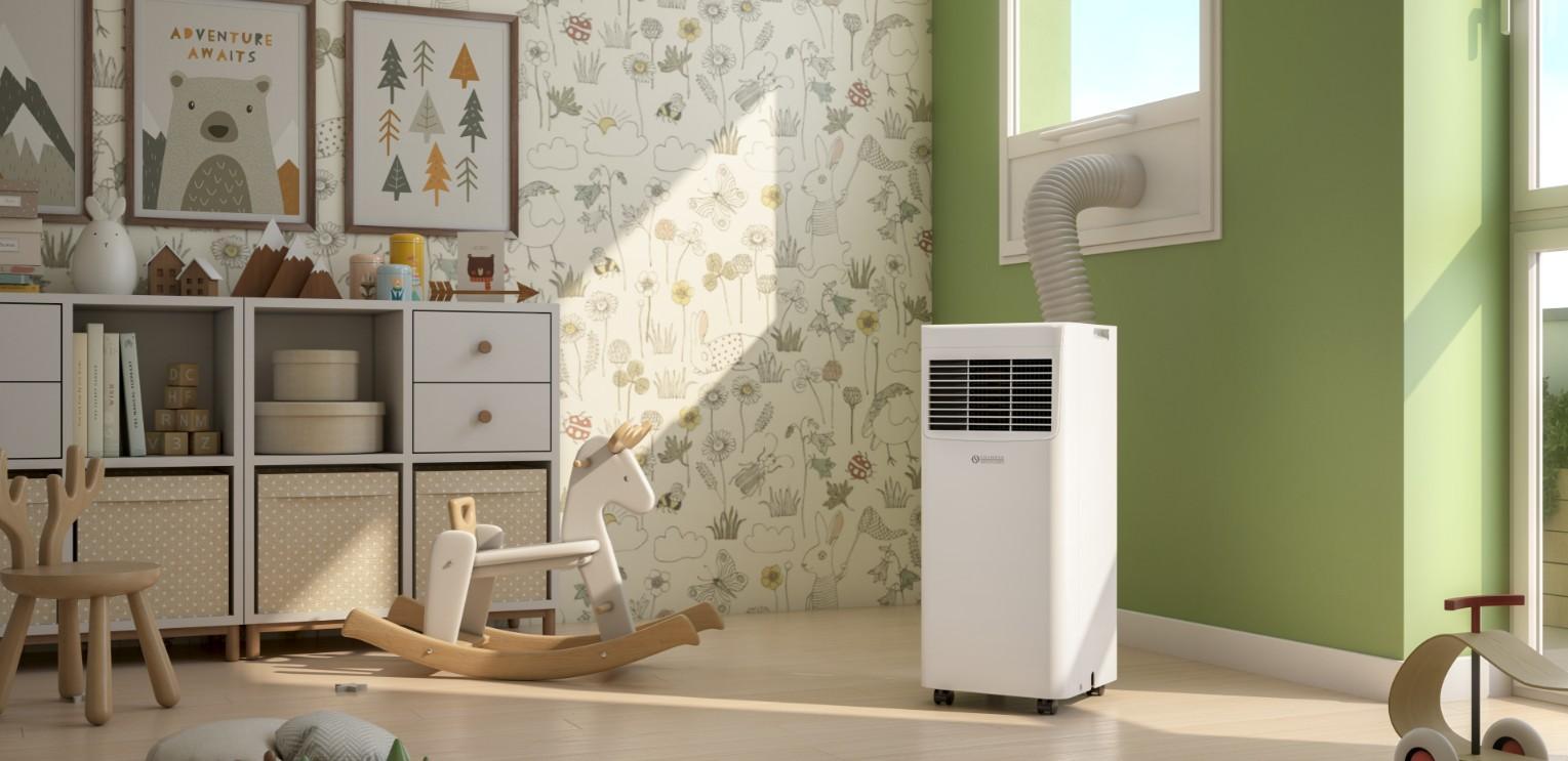climatizzatore portatile installazione con tubo scarico a finestra climatizzatore portatile in ambiente con tubo scarico finestra