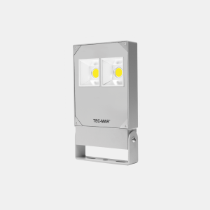 Proiettore led 80w 3000k 205x50x365 tec mar 7027pr3080gl