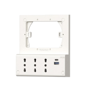 Multipresa incasso 3 prese usb  - rs94134