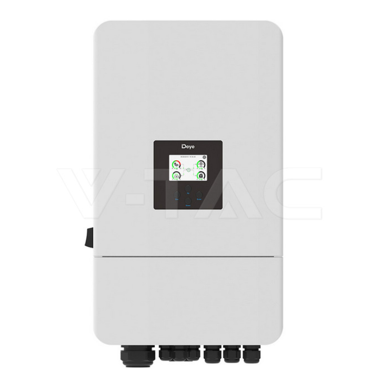 inverter ibrido trifase 6kw v tac vista laterale inverter ibrido trifase 6kw v tac vista laterale