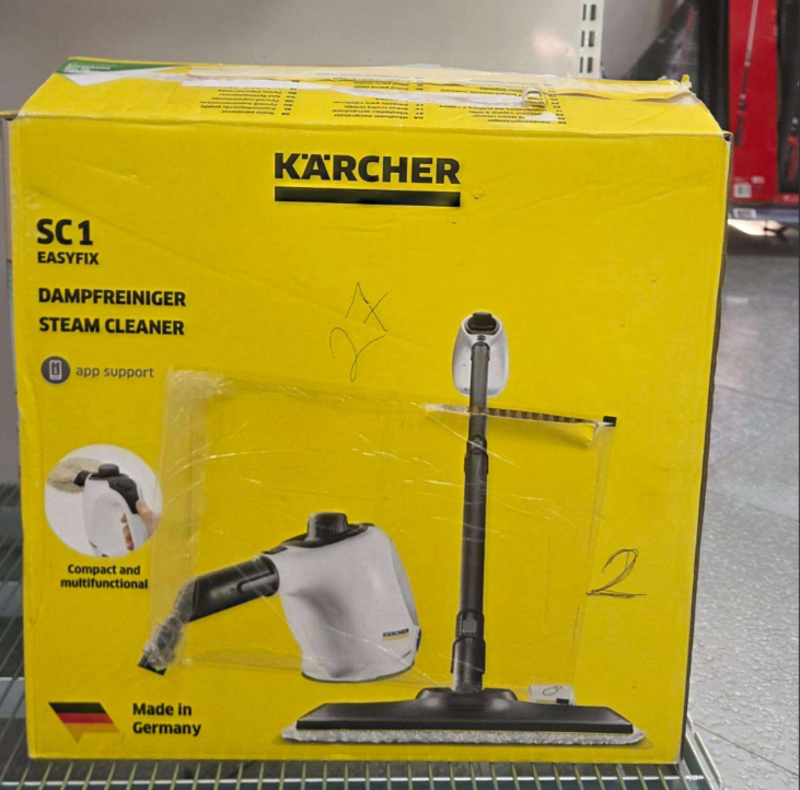 imballo pulitore a vapore karcher sc 1 easyfix confezione pulitore a vapore karcher sc 1 easyfix