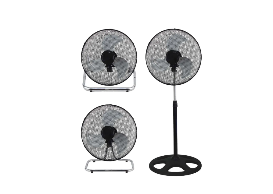 ventilatore a piantana 3 in 1 vinco 90 w oscillante nero metallico ventilatore a piantana 3 in 1 vinco nero metallico 90 w oscillante