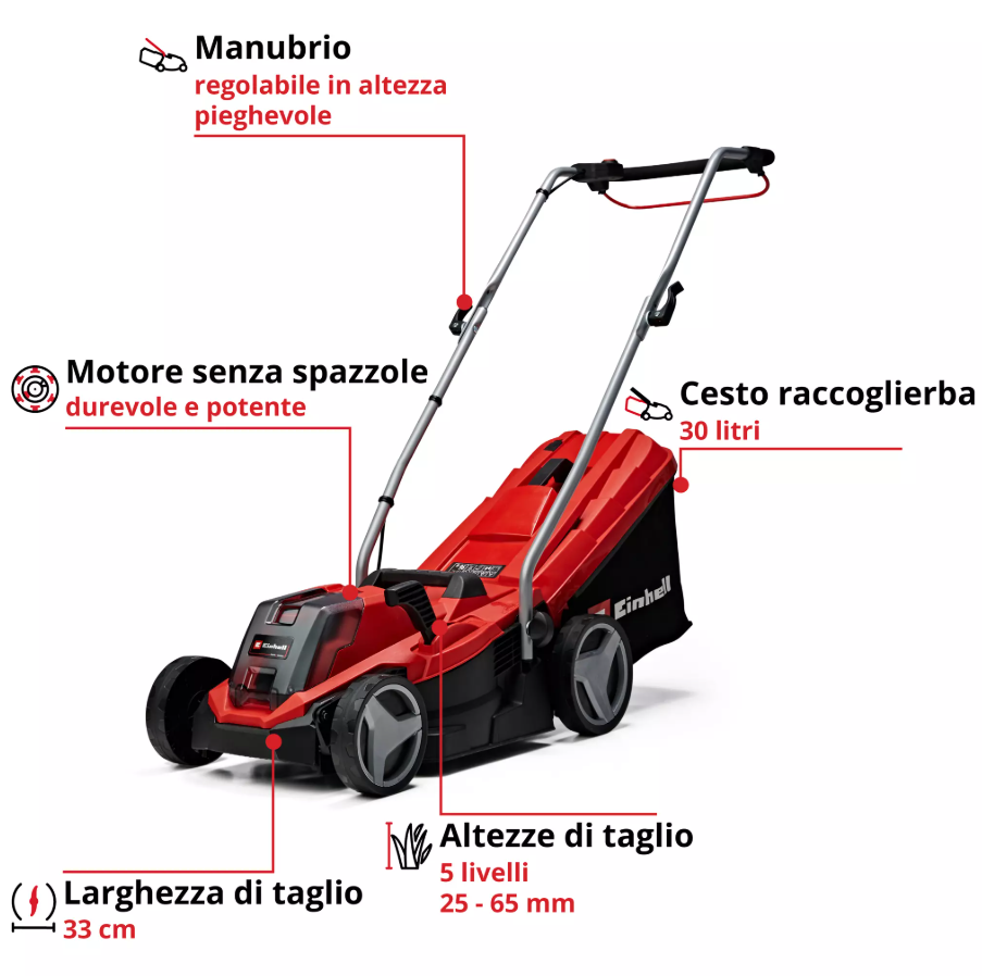 tagliaerba einhell compatibile con piattaforma power x change tagliaerba einhell sistema power x change compatibile con batteria intercambiabile