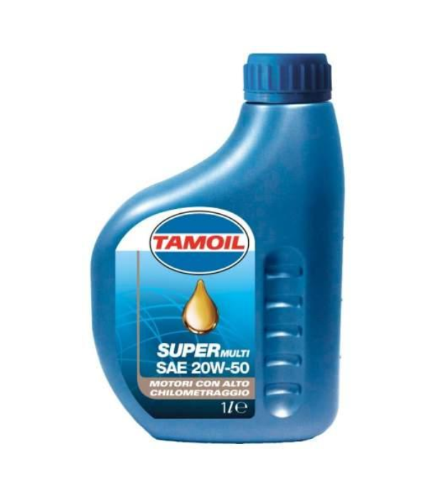 Olio motore minerale sae 20w50 confezione 1 litro Flacone olio motore minerale sae 20w50 da 1 litro