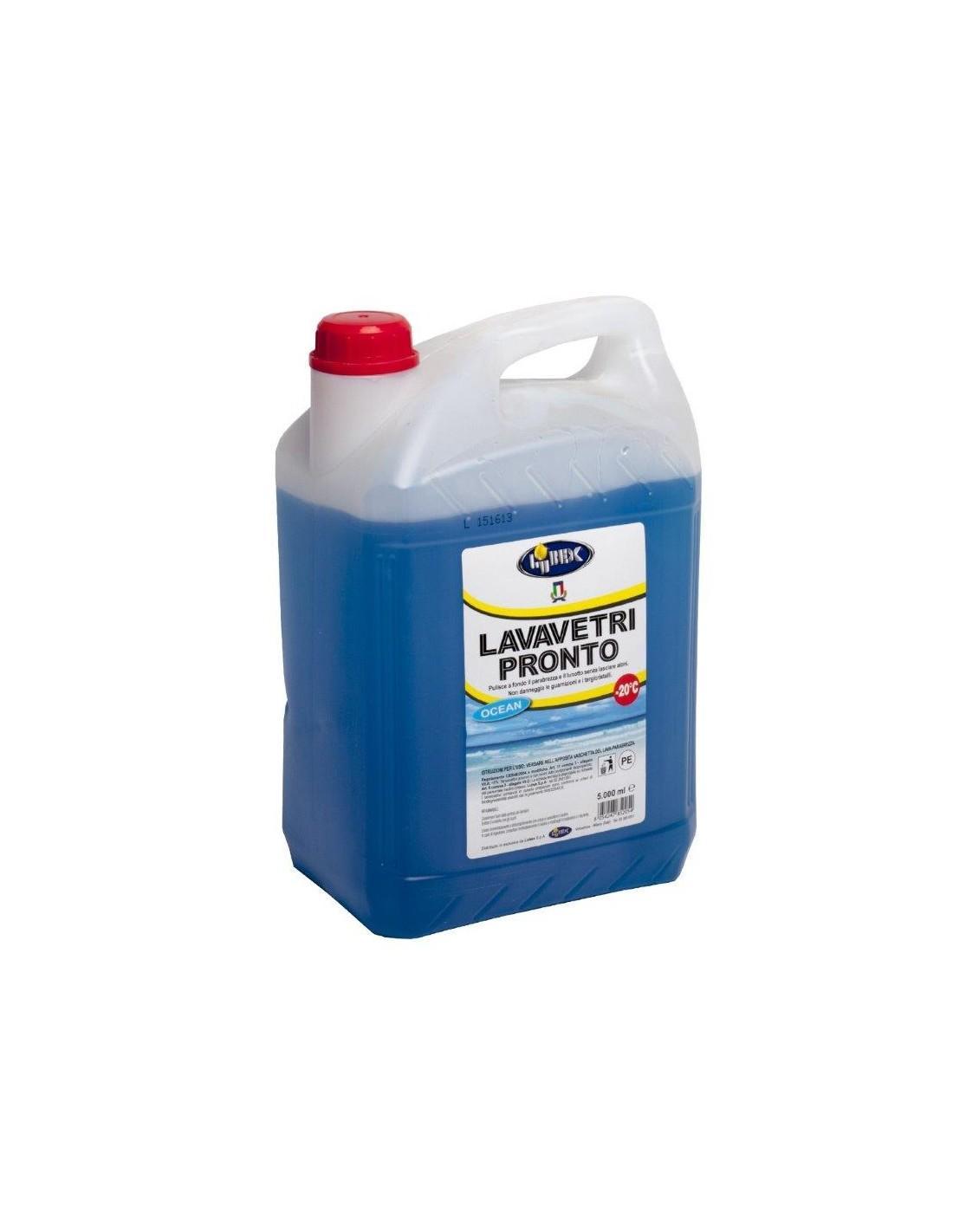 liquido lavavetri auto invernale pronto uso 5 litri lubex tanica liquido lavavetri auto invernale 5 litri lubex