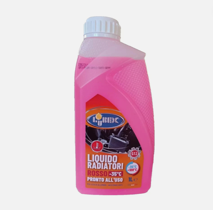 liquido radiatori rosso g12 pronto all uso 1 litro lubex flacone liquido radiatori rosso g12 pronto all uso 1 litro lubex