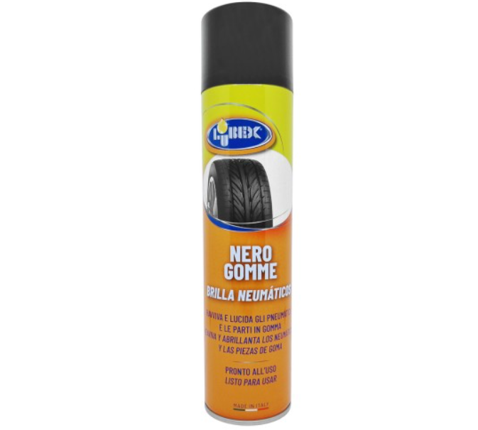 spray nero gomme lubex 400 ml ravviva pneumatici spray nero gomme lubex 400 ml per pneumatici