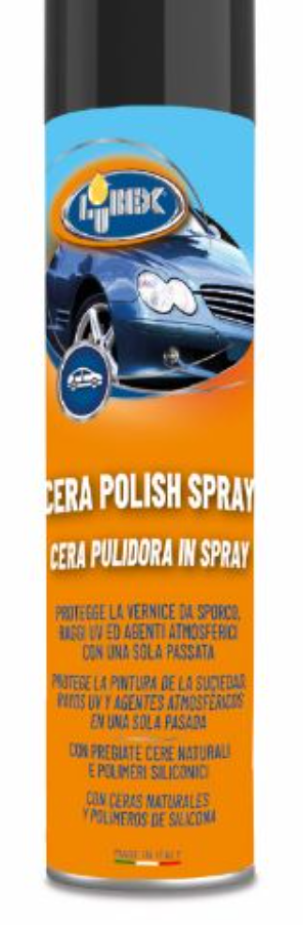 cera polish spray lubex 400 ml per lucidare carrozzeria cera polish spray lubex per carrozzeria auto 400 ml