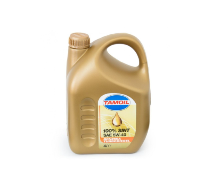 olio motore tamoil 100 sint sae 5w40 confezione 4 litri tanica olio motore tamoil 100 sint sae 5w40 4 litri