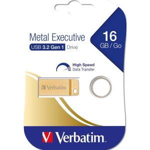 Pen drive usb 3.2 16gb metal colore oro  - 99104
