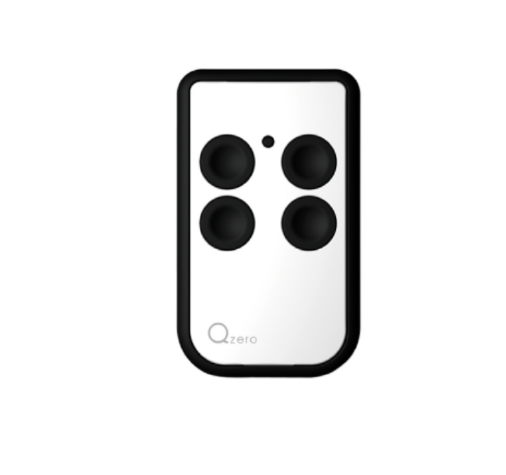 radiocomando universale quarzato qzero a 4 tasti radiocomando universale quarzato qzero 4 tasti nero bianco
